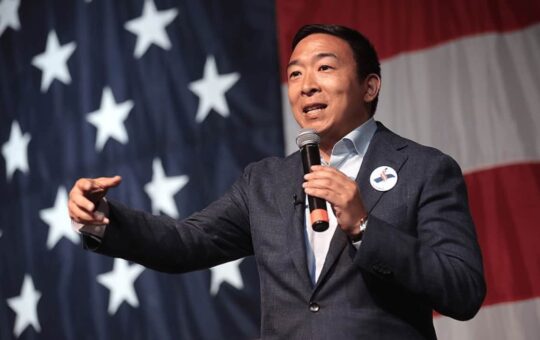 Andrew Yang Reveals His Political Party Will be Pro Crypto