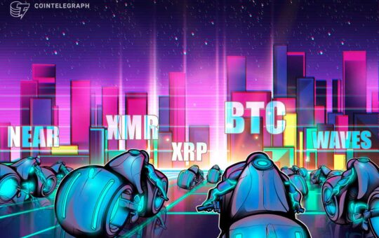 BTC, XRP, NEAR, XMR, WAVES