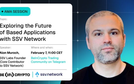 SSV Network X BeInCrypto AMA Recap: Unlocking the Power of Based Applications